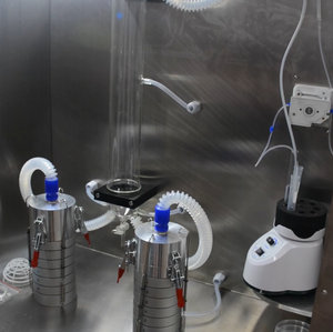 Probador BFE EN 14683 | Máquina de prueba de eficiencia de filtración bacteriana | Analizador de filtración de tejido soplado en fusión - Product Image 5