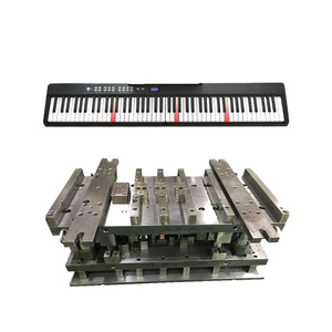 Tùy Chỉnh Màu Đen Bóng Nhựa PP Hồ Sơ 88 Trọng Phím Bàn Phím Phong Cách Mini Kỹ Thuật Số Đàn Piano Bụi Bằng Chứng Căng Tiêm - Product Image 2