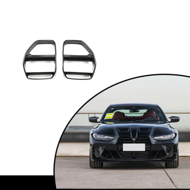 Pre-preg Dry Carbon Fiber Front Kidney Grille for BWM G80 M3 G82 G83 M4 21-22