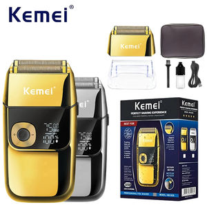 Kemei barba Trimmer <span class=keywords><strong>professionale</strong></span> per il viso <span class=keywords><strong>rasoio</strong></span> KM-2028 a tre velocità regolabile taglio di capelli macchina Display LCD barba <span class=keywords><strong>rasoio</strong></span> per gli uomini - Product Image 1