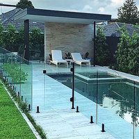 Edelstahl-Terrassenhandlauf für Balkone und Treppen, Edelstahl-Glasgeländer für den Außenbereich