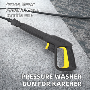 Pistolet de lavage à pression électrique en plastique de remplacement, poignée de pistolet à eau haute pression pour nettoyeurs haute pression <span class=keywords><strong>Karcher</strong></span> <span class=keywords><strong>K2</strong></span>~K7 - Product Image 2
