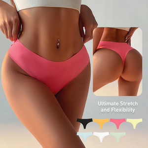 <span class=keywords><strong>Ropa</strong></span> <span class=keywords><strong>interior</strong></span> de talla grande sin costuras transfronteriza, pantalones en T transpirables deportivos sexis de una pieza para <span class=keywords><strong>mujer</strong></span>, <span class=keywords><strong>ropa</strong></span> <span class=keywords><strong>interior</strong></span> de cintura baja - Product Image 3