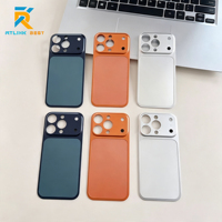 Pour iPhone 16 15 14 13 Pro Max, convertisseur en 17 18 Pro Max, autocollant de protection arrière avec faux protecteur d'objectif de caméra
