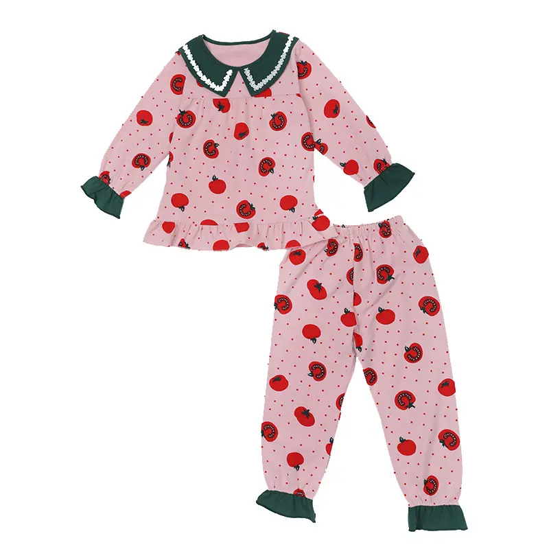 Moeder Dochter Schattige Familie Bijpassende Katoenen Pyjama Set Mama En Ik Nieuwe Lente Ouder-Kind Match Pyjama 2 Stuks