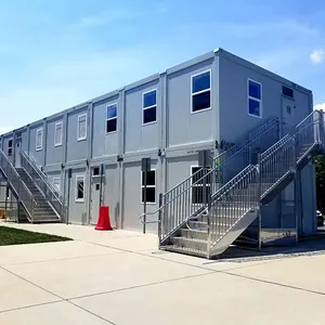 20ft can be connected prefabricated solar prefab house, container house