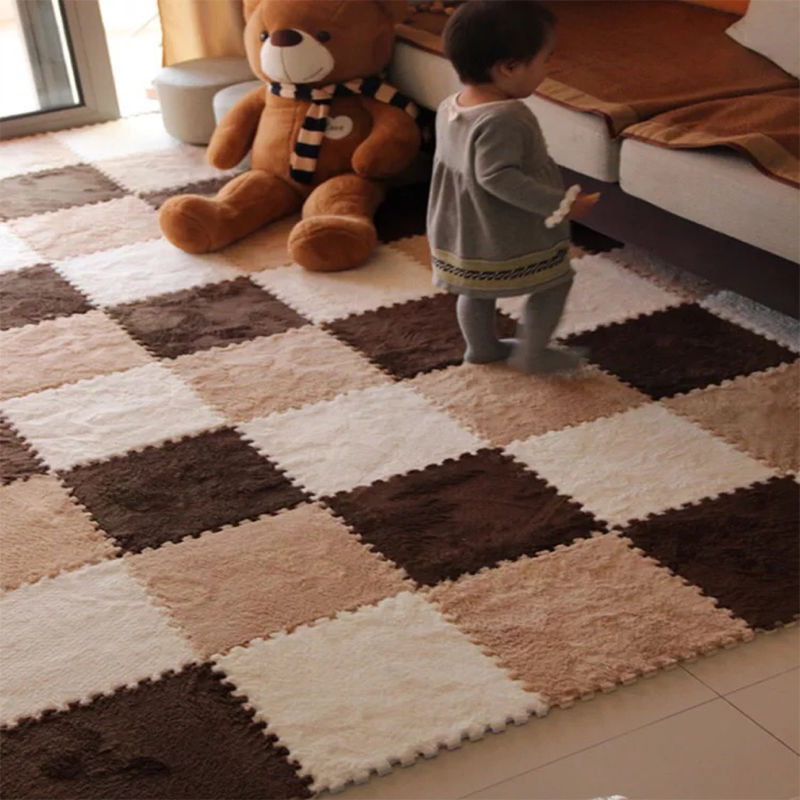 Factory Direct Sale Splicing Carpet Bedroom