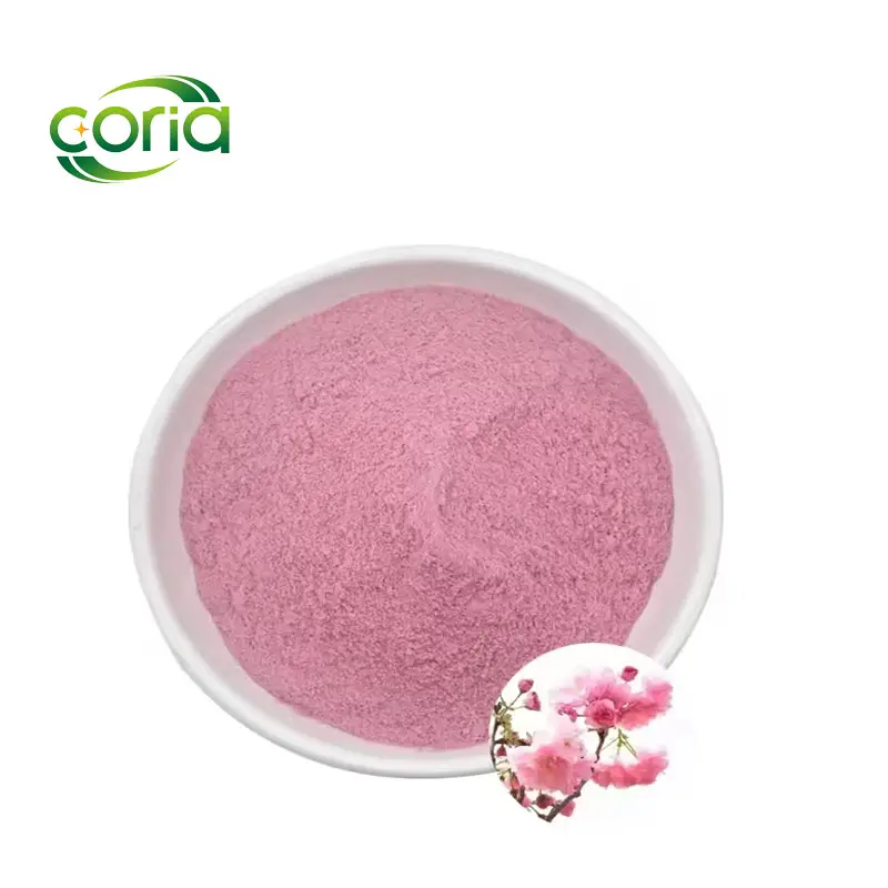 Sakura Powder ISO Certificate Natural High Purity Sakura Oriental Cherry Blossom Powder cherry Blossom Extract