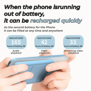 Usine <span class=keywords><strong>personnalisable</strong></span> 5000mAh <span class=keywords><strong>10000mAh</strong></span> <span class=keywords><strong>batterie</strong></span> <span class=keywords><strong>externe</strong></span> magnétique support de téléphone pliant mince léger charge rapide <span class=keywords><strong>batterie</strong></span> <span class=keywords><strong>externe</strong></span> - Product Image 4