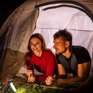 Lampe d'inspection pliable à LED COB dimmable en gros avec base magnétique et crochet, batterie externe rechargeable par USB pour l'extérieur - Product Image 2