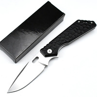 Couteau pliant tactique portable mini EDC de haute qualité avec manche G10, logo personnalisé OEM, couteau de survie de poche en acier 5cr15mov