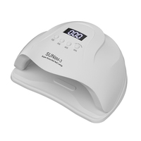 Lampe à Ongles UV LED Haute Puissance avec Poignée Portable, Séchoir Professionnel pour Manucure à Domicile et Salon 120W, Durcissement Rapide