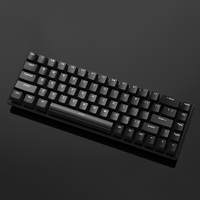 Clavier de jeu RGB 68 touches 60% avec interrupteurs remplaçables à chaud, filaire, pour bureau et gaming, clavier de jeu USB-C