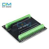 Carte d'extension DIYMORE ESP32 compatible WiFi ESP32 pour carte de développement NodeMCU-32S 3.3V-5V 38 broches GPIO