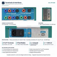 Analyseur Complet CT PT ZCL-CPT1000 – Rapport de Tension/Courant, Résistance d'Enroulement, 1-5000/5A ±0.1%, Certifié CE, 8kg