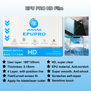 Películas de Hidrogel EPU Fonlyu de 0.18mm para Corte, Material HD Mate Anti-Espía y Anti-Voyeur para Protector de Pantalla, Compatible con Máquina Plotter - Product Image 3