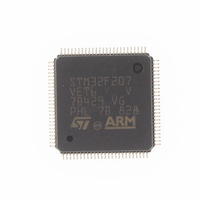 STM32F207VET6 LQFP-100 ARM Cortex-M3 MCU 120MHz 512KB Flash Ethernet USB OTG IC Mikrokontroler Kinerja Tinggi Asli