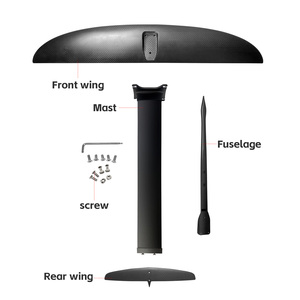 Juego de Tabla de Wing Foil de Carbono de Alto Rendimiento de 900 mm para Windsurf, Foiling, Kitesurf, SUP, Paddleboarding, JFS930 Hydrofoil S - Product Image 5