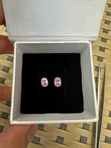 ต่างหูรูปไข่สีโรสโกลด์ประดับพลอยแบบมีร่อง ต่างหูห่วงสำหรับใส่ทุกวัน ดีไซน์ทันสมัย ของขวัญเครื่องประดับแฟชั่นวินเทจสำหรับผู้หญิง - Product Image 2
