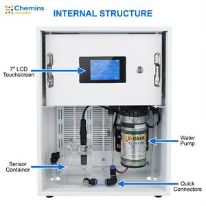 Sistema de Estación de Monitoreo de Calidad del Agua para Exteriores con Energía Solar, Panel de 80W, Batería de Litio de 60AH, 1 Año de Garantía para Análisis de Ríos y Lagos - Product Image 3