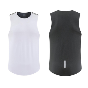 Men's <b>Vest</b> Sports T-shirt Sleeveless Quick Dry Gym Tank Top Breathable Print Logo Sportswear Manufacturer OEM&OME Wholesale - Product Image 3