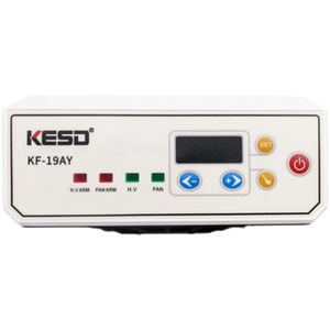 Kesd Kf-19ay Desktop Ionizer 75w Ac Motor Industrial Static Elimination <b>Fan</b> Table Mount Stainless Steel - Product Image 3