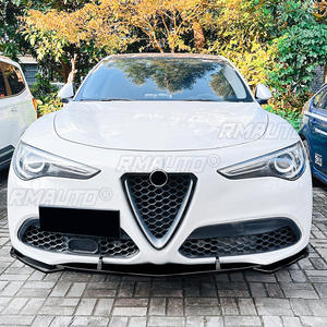 Kit carrosserie pour Alfa Romeo Stelvio 2017+, spoiler de pare-chocs avant, diffuseur de pare-chocs avant, protection de lèvre de pare-chocs, accessoires de voiture - Product Image 3