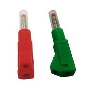 5 Farben 4mm Bananenstecker-Verbinder Buchse Audio-Bananenbuchse Bananenstecker Elektrische Steckverbinder Conector Banana