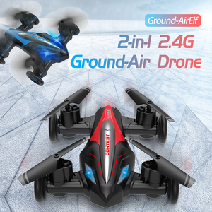 2021 Phong Cách Mới Đất Và Không Khí Sprite 2 Trong 1 2.4G Đất Và Không Khí Dual Chế Độ UAV Đài Phát Thanh Điều Khiển Quadcopter Bay Không Người Lái - Product Image 4
