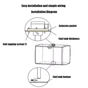 石油タンク用容量性燃料レベルセンサーメーター<span class=keywords><strong>Gps</strong></span>トラッカー<span class=keywords><strong>Gps</strong></span>トラッキング燃料レベルセンサーデジタル - Product Image 4