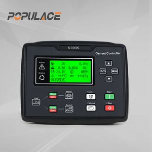 Populace Genset Control Ats Afstandsbediening Generator Controller 6120 Paneel Module Lcd Controller Controller Hgm6120n Hgm6110n