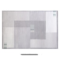 Plaid uni tapis gris de haute qualité salon moderne lumière luxe canapé table tapis vestiaire