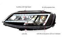 Phare Full LED pour Jetta MK6 2012 à 2018