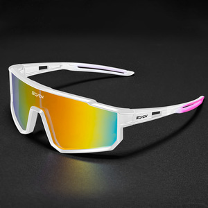 SCVCN Nuovi <span class=keywords><strong>Occhiali</strong></span> <span class=keywords><strong>da</strong></span> <span class=keywords><strong>Sole</strong></span> <span class=keywords><strong>Sportivi</strong></span> per Uomo e <span class=keywords><strong>Donna</strong></span>, <span class=keywords><strong>Occhiali</strong></span> <span class=keywords><strong>da</strong></span> Ciclismo per Esterni, Protezione dal Vento per Attività Sportive - Product Image 4