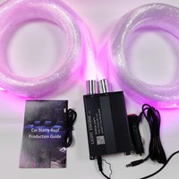 Kit de lumière d'étoile pour plafond de voiture LED avec télécommande scintillante pour voiture