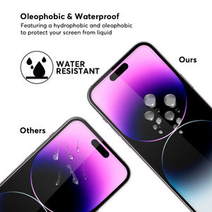 Nhà Máy Tùy Chỉnh 10H Đầy Đủ Bìa Tempered Glass Bảo Vệ Màn Hình Cho Iphone Tempered Glass Bảo Vệ Màn Hình 16 15 14 Pro Max - Product Image 5