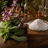 Ambroxide 99% CAS 6790-58-5 Source Clary Sage Fixateur d'arôme pour parfum longue durée