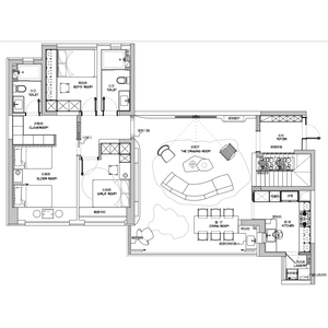 Magnifique villa design avec plans 3D+CAD modernes pour application en cuisine dans un célèbre projet de développement <span class=keywords><strong>immobilier</strong></span> - Product Image 6