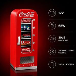 Petite machine distributrice de boissons glacées pour hôtel/métro, personnalisable OEM/ODM, fonction SDK de carte mère, machine distributrice de restauration rapide et de chips - Product Image 2