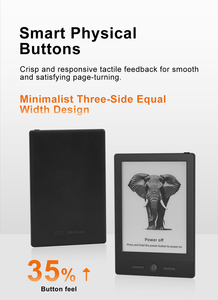 Lector de Libros Electrónicos con Pantalla Táctil Grande de 6 Pulgadas, Alta Resolución, Lectura de Libros Electrónicos Gratuitos, Logotipo Personalizado, Tinta Electrónica, Android, 32 GB, 64 GB - Product Image 4
