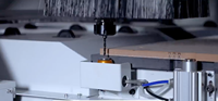 Machine de découpe CNC économique à prix d'usine, contrôle facile, pour le travail du bois