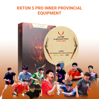 Loki Rxton 5Pro Inner Provincial 5 Wood 2 Basalt Carbon Raquette de Tennis de Table Sensation Claire et Clairette pour Distributeurs en Gros