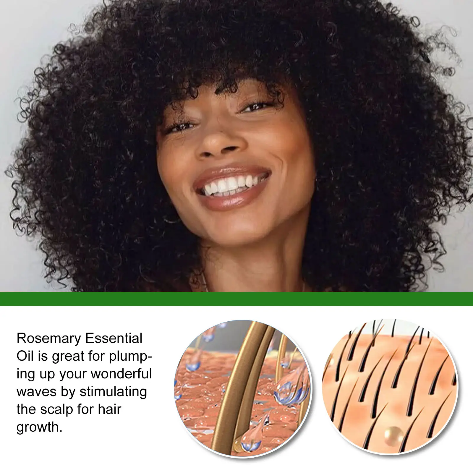 Aromlife özel etiket doğal bitkisel organik biberiye siyah kadınlar için afrika serum için hızlı saç büyüme yağı ürün hint