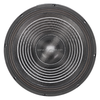 Subwoofer professionnel léger de 18 pouces, 1200W RMS, bobine vocale de 4 pouces, 8 ohms, aimant en ferrite pour sonorisation en direct et en tournée, caisson de basses 18100-044