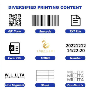 Imprimante à jet d'<span class=keywords><strong>encre</strong></span> portable CYCJET Smart l, imprimante à jet d'<span class=keywords><strong>encre</strong></span> portable pour chemises - Product Image 6