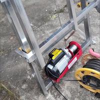 Lamellenrahmen für kleine Hausplattformen, Batterie-Hebesystem, Solarpanel-Hebeset, Vertikaler Modul-Aufzug, Leiterlift