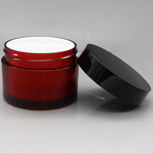 Bouteille en plastique à paroi épaisse PET 50g, double paroi intérieure, flacon de crème, marque OEM personnalisable, peut être utilisé pour les cosmétiques - Product Image 2