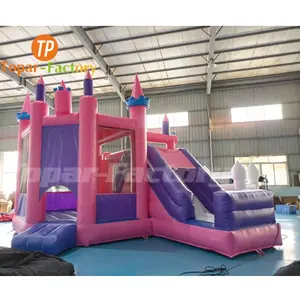 Rumah Bouncing Komersial Balon Bouncer Jumping Slide Meniup Alice Dongeng Besar Dewasa Bouncing Kastil Tiup untuk Anak-anak
