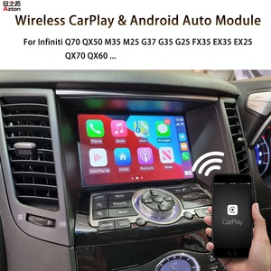 Wireless Android Auto Apple CarPlay Upgrade Module for Infiniti G37 G35 M35 M25 QX60 QX70 Q70 <strong>FX</strong> EX Car Multimedia <strong>Interface</strong> - Product Image 2