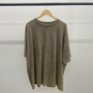 <span class=keywords><strong>T</strong></span>-Shirt Streetwear con Stampa Grafica DTG, Magliette Oversize Effetto Lavaggio Acido per Uomo, <span class=keywords><strong>T</strong></span>-Shirt Vintage Personalizzate Unisex - Product Image 2